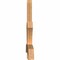Ekena Millwork Davenport Timber Gable Bracket, Western Red Cedar, 96"W x 40"H x 3 1/2"D x 5 1/2"F, 10/12 Pitch GBW096X40X0406DAV00SWR - alternate 5